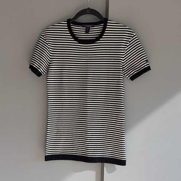 Black and White Striped T-Shirt